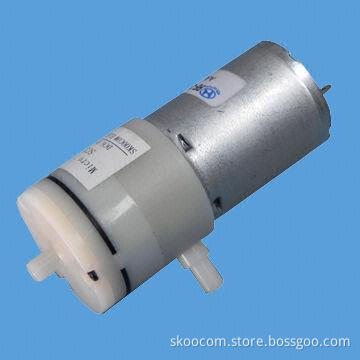 Micro Vacuum Pump, 2.6L/Minute Flow, 6/12V DC, -70kPa High-vacuum Pressure